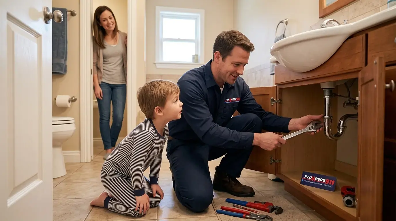 Licensed plumber at work in Lincolnshire, IL